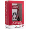 Ouch! Pince-tétons ajustables Nip Secrets Rouges